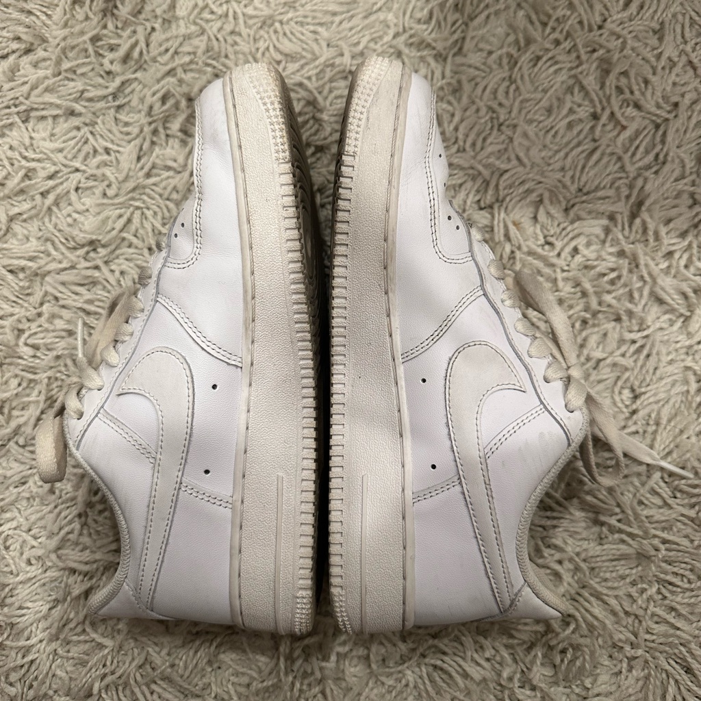 Woman’s Nike White Air Force 1 Sneakers - Size 8.5